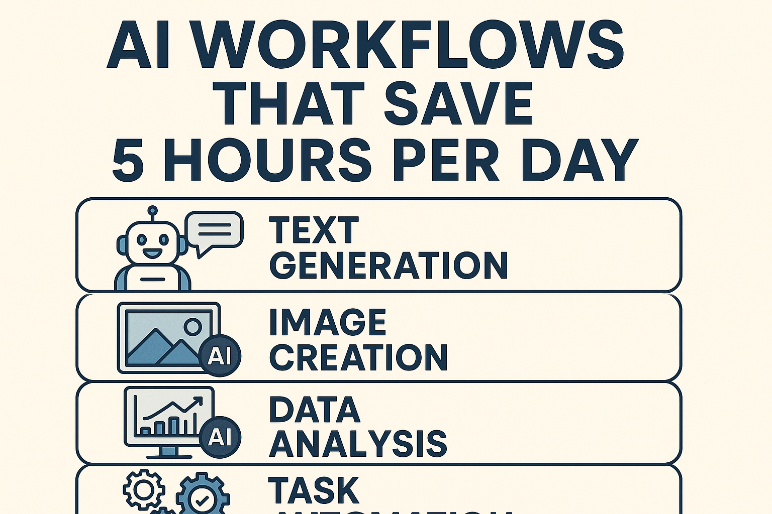 AI Workflows That Save 5 Hours per Day”