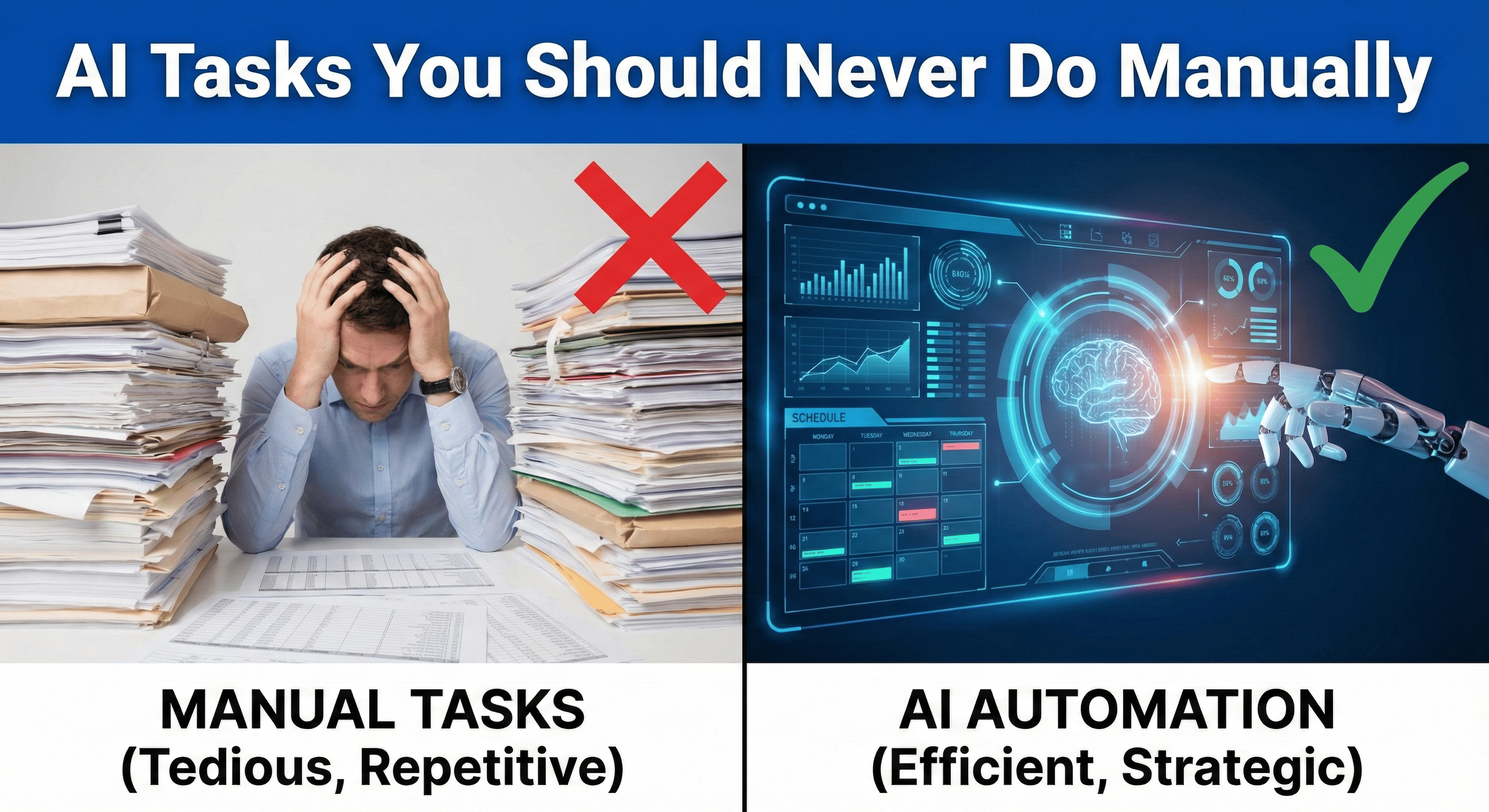 10 AI Tasks You Should Never Do Manually