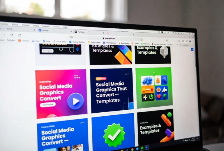 Social Media Graphics That Convert — Examples & Templates