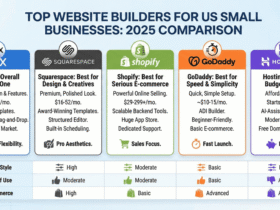 7 Best Website Builders for Small Businesses in the US (2025)